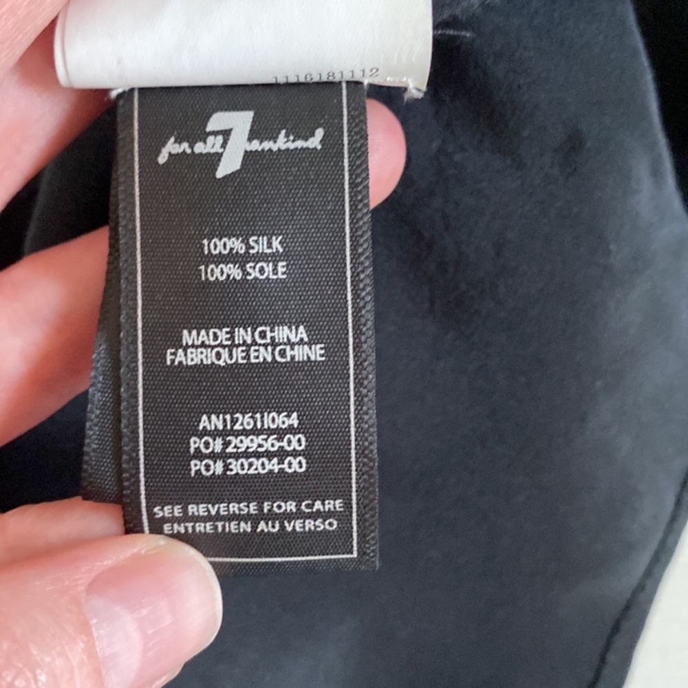 7 for all mankind sexy plunge blouse! - Picture 10 of 10